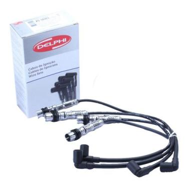 Imagem de Jogo De Cabos Velas 1.0 1.3 1.6 Delphi A3 golf gol fox polo Xs10554