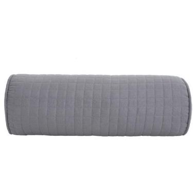 Imagem de Almofada Rolinho Pastilha Matelado Lavive Plaza com Enchimento, Gris