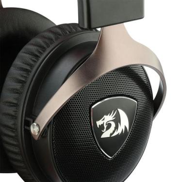 Imagem de Headset Gamer Redragon Icon H520 / 3.5MM / Controlador USB / Adaptador