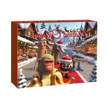 Imagem de 24 Peças Figuras Modelo Italian Brainrot Tung Tung Tralalero Bananini 