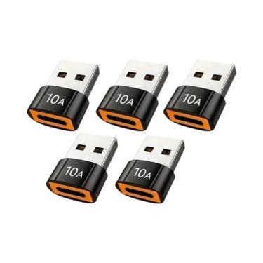 Imagem de Adaptador De Dados E Carregamento Rápido Tipo C Para USB a Masculino 1