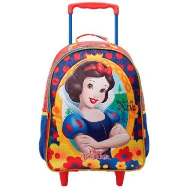 Imagem de Mochila De Rodinhas Escolar Infantil Princesa Branca De Neve - Disney,