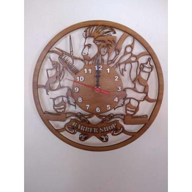 Imagem de Relógio Parede Decorativo - Madeira
