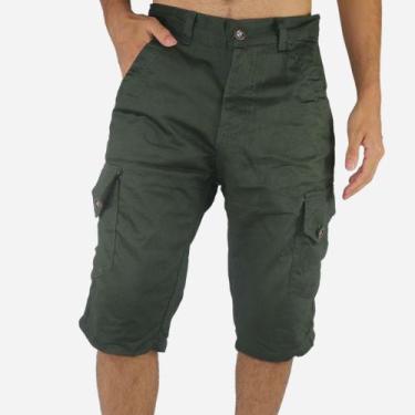 Imagem de Bermuda Cargo Masculina Short Masculino Com 6 Bolsos - Venus Modas, Ve