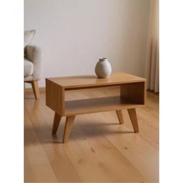 Imagem de Mesa De Centro Retro 60cm Mdf Freijó - On Móveis