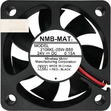 Imagem de Cooler 2106KL-05W-B59 24V 0.15A 3.6W 2 Fios 2P 50X50X15 A1 - NMB-MAT