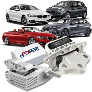 Imagem de Par coxim calço motor cambio bmw 116 118 218 220 2013 2014 2015 2016 2