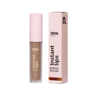 Imagem de Batom Líquido Matte Instant Lips - Nina Makeup, DOCE DESEJO