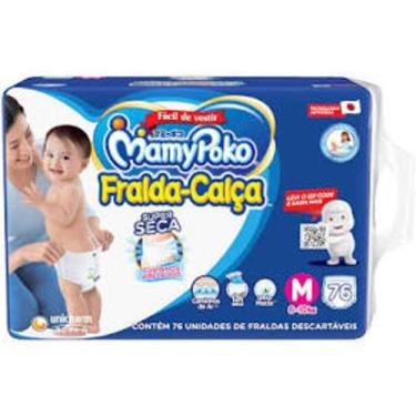 Imagem de Fralda calça MamyPoko 76 fraldas tamanho M