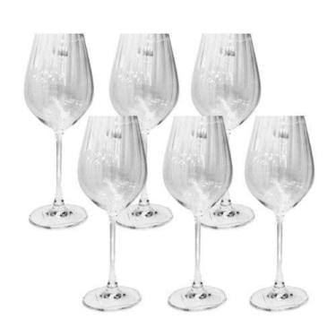 Imagem de Taca Vinho de Cristal Ecológico Columba 850ml CJ C/-6 Unidades Wolff -