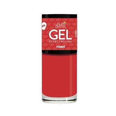 Imagem de Efeito Gel 808 Forró Esmalte Cremoso 9ml Bella Brazil