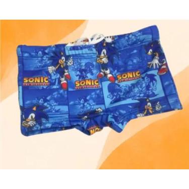 Imagem de Sunga de banho infantil azul