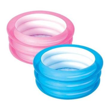 Imagem de Piscina Inflável Kiddie Pool 3 Níveis 43 Litros + Kit reparo - Belfix,