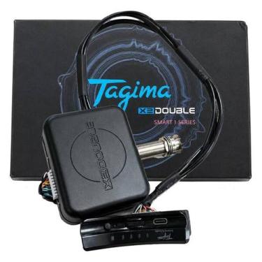 Imagem de Pre equalizador tagima de efeitos x2 double bt smart black