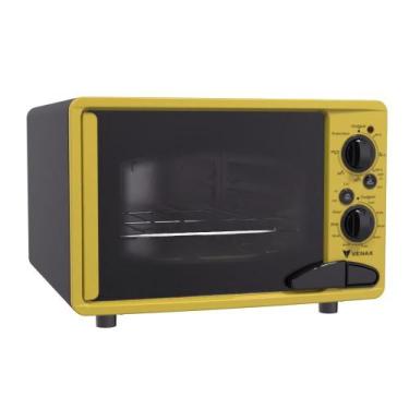 Imagem de Forno Eletrico Venax 45L Classic Vintage Amarelo, 110V