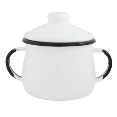 Imagem de Açucareiro Esmaltado EWEL 380ml Alta Durabilidade Aço Revestido Esmalt