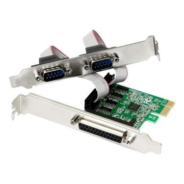 Imagem de Placa Pci-e 1x C/ 2x Db9 E 1x Db25 - Rs232 Rs485 Rs422 - VS