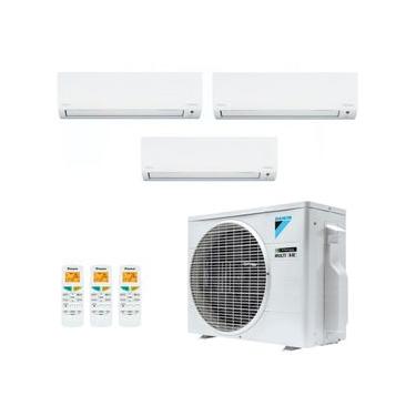 Imagem de Ar-Condicionado Tri Split Inverter Daikin 18.000 (2x Evap HW 9.000 + 1x Evap HW 12.000) Só Frio 220V