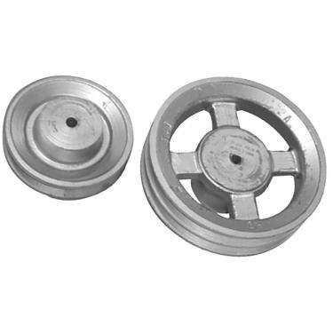 Imagem de Polia de Alumínio A1 Transmissão de Potência Alto Rendimento Worker 150MM