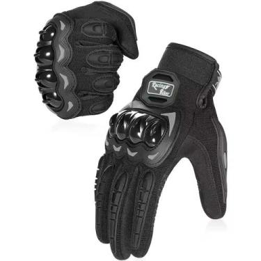 Imagem de Luvas De Motociclismo Táticas Respiráveis Com Proteção Rígida Nos Nós 