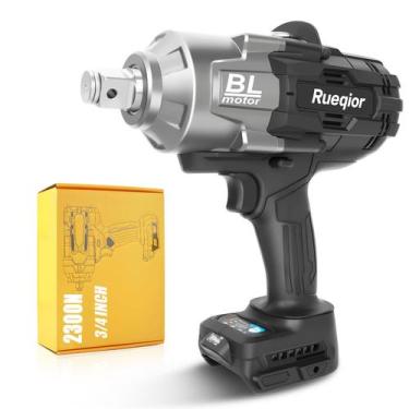 Imagem de Chave de Impacto Rueqior 3/4" Brushless 2300N.m Sem Fio