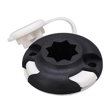 Imagem de Base de montagem de trilho de caiaque redonda, base de montagem de trilho de caiaque Resistência à corrosão Resistência ao desgaste Design especial para barcos de tempestade para barcos infláveis