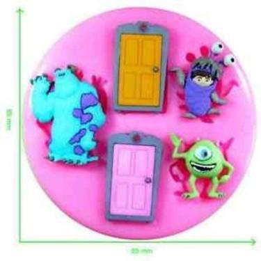 Imagem de Molde De Silicone Monstros S.A
