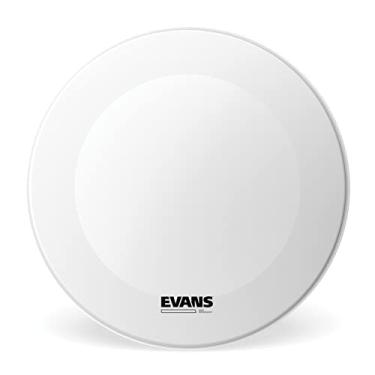 Imagem de Evans Cabeças de tambor de bumbo revestidas ressonantes Bd22RGCW-NP 55,88 cm EQ3 da Head - Branco