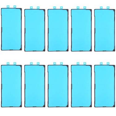 Imagem de HONGYAN Peças de substituição de telefone celular Adesivo de capa traseira 10 PCS para Samsung Galaxy Note20 Ultra Acessórios telefônicos