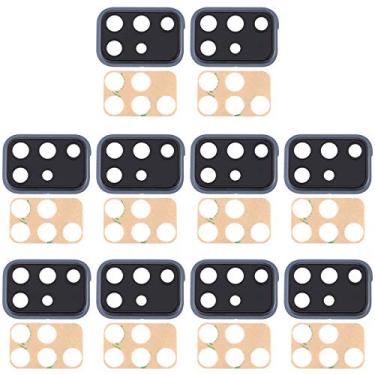 Imagem de HONGYAN Peças de substituição de telefone celular 10 PCS tampa da lente da câmera para Samsung Galaxy A71 Acessórios telefônicos