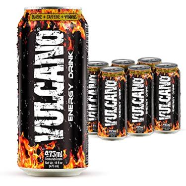 Imagem de Energético Vulcano Energy Drink – Six pack com 6 latas de 473ml