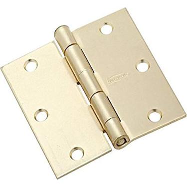 Imagem de NATIONAL MFG/SPECTRUM BRANDS HHI N830-230 Dobradiça para porta, 8-1/2 polegadas, Latão acetinado