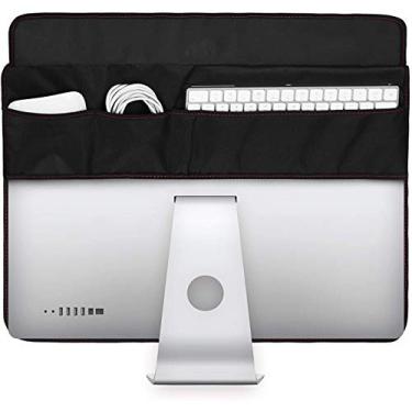 Imagem de Lightning Power - Capa de couro com bolso traseiro para IMac 27 Slim A1419 27"