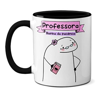 Imagem de Caneca Professora Isso Cai Na Prova? Cai Não, Despenca! (Preta)