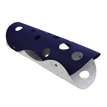Imagem de gato | túnel para gatos resistente a mordidas com várias partes,Brinquedos feltro combinados portáteis interessantes para gatinhos, furões, cachorros e cachorros Xiaofeigun