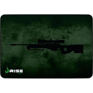 Imagem de Mousepad Awp Sniper Verde Speed Medio 29X21cm Rise Mode - Risemode