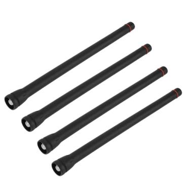 Imagem de Antena icom ic m25, 4 peças portátil VHF borracha portátil de rádio bidirecional walkie talkie 4 peças antena de alto ganho para ICOM IC F3 F11 F14 F15 F16