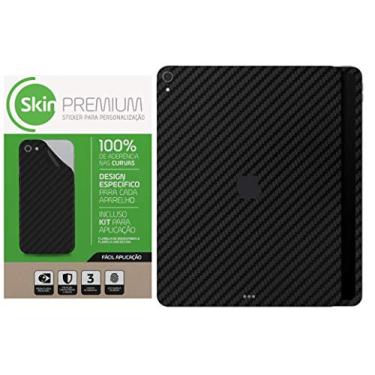 Imagem de Adesivo Skin Premium Fibra Carbono iPad Pro 12,9'' (2018) (Verde Militar)