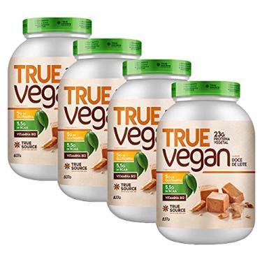 Imagem de 4x True Vegan 837g Doce De Leite - True Source