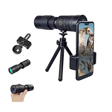 Imagem de 10-300X High Power Monocular Telescope 3000M Eyepiece Powerful Monocular para camping travelling