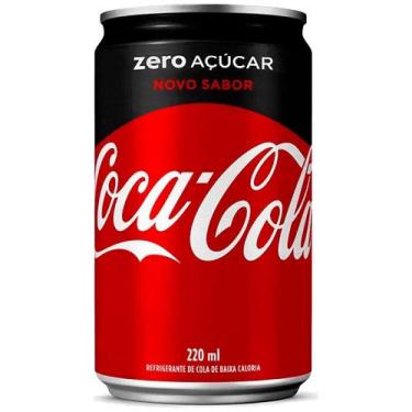 Imagem de Refrigerante Coca-Cola Zero 220mL