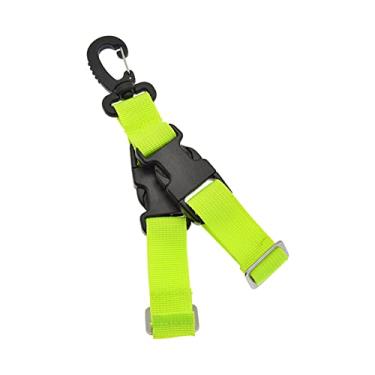 Imagem de Fancyes Nadadeiras de natação fivelas acessórios de engrenagem alça de suporte de barbatana leve alça de nadadeiras de mergulho alça de proteção de snorkel, VERDE