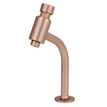 Imagem de Torneira Automática Link Lavatório Banheiro Rose Gold Mesa