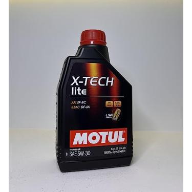 Imagem de Oleo Motor 1l 5w30 100% Sintético Motul X-tech Lite API SP-RC