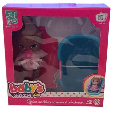 Imagem de Boneca - Babys Collection - Banheira e Bebe Negra - 349 SUPER TOYS