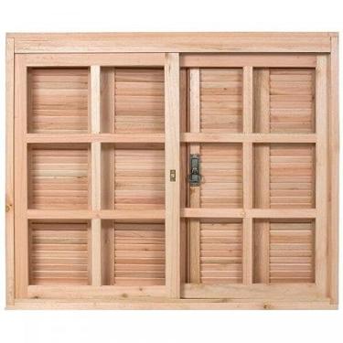 Imagem de Janela 4 Folhas com Caixilhos de Correr para Vidros Quadriculados e Venezianas de Abrir Rondosul