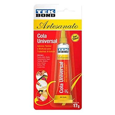 Imagem de Super Cola Universal Blister, Incolor, 17g