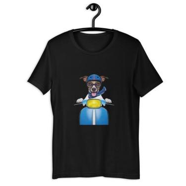 Imagem de Camiseta Camisa Infantil Unissex - Dog Piloto Animal-Unissex