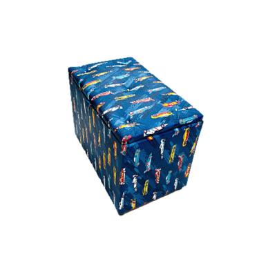 Imagem de Puff Baú Médio Organizador Ambiente Decoração Quarto