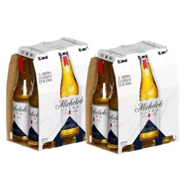 Imagem de Cerveja Michelob Ultra Long Neck 330ml Pack com 12 Unidades